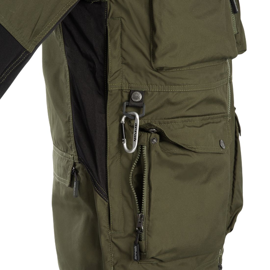 Arrak Outdoor Hybridjakke for menn - oliven - 3