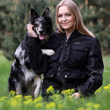 Arrak Outdoor Hybrid-jakke dame - Svart