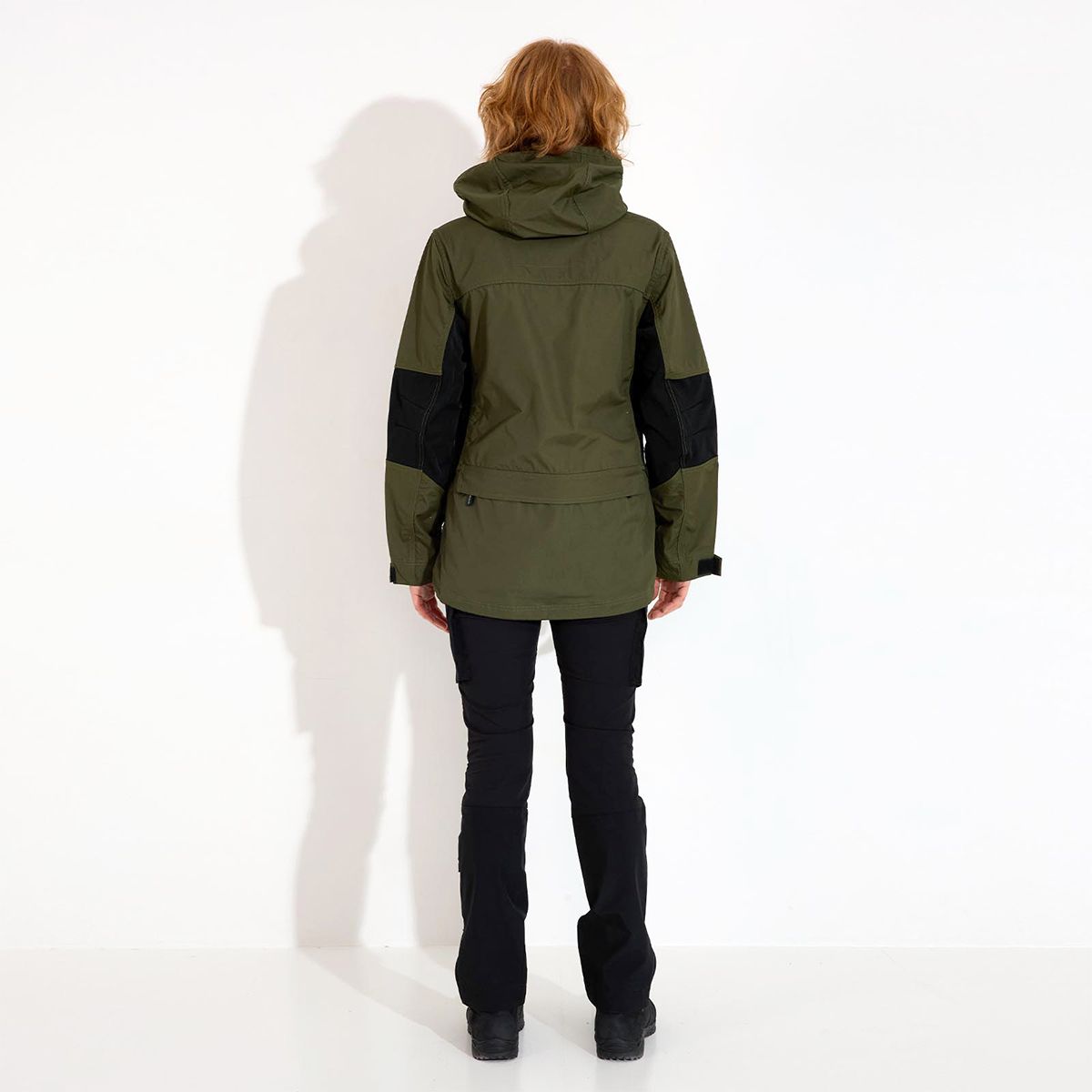 Arrak Outdoor Hybrid-jakke dame - Oliven - 3