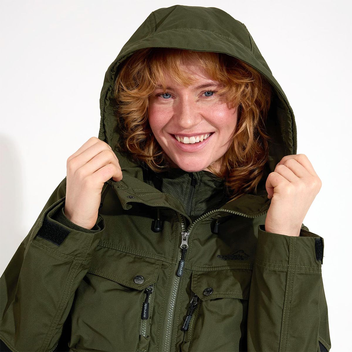 Arrak Outdoor Hybrid-jakke dame - Oliven - 2