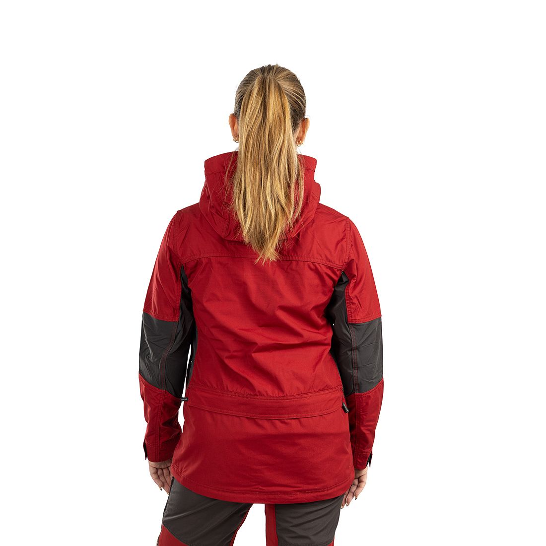 Arrak Outdoor Hybrid-jakke dame - DK rød - 2