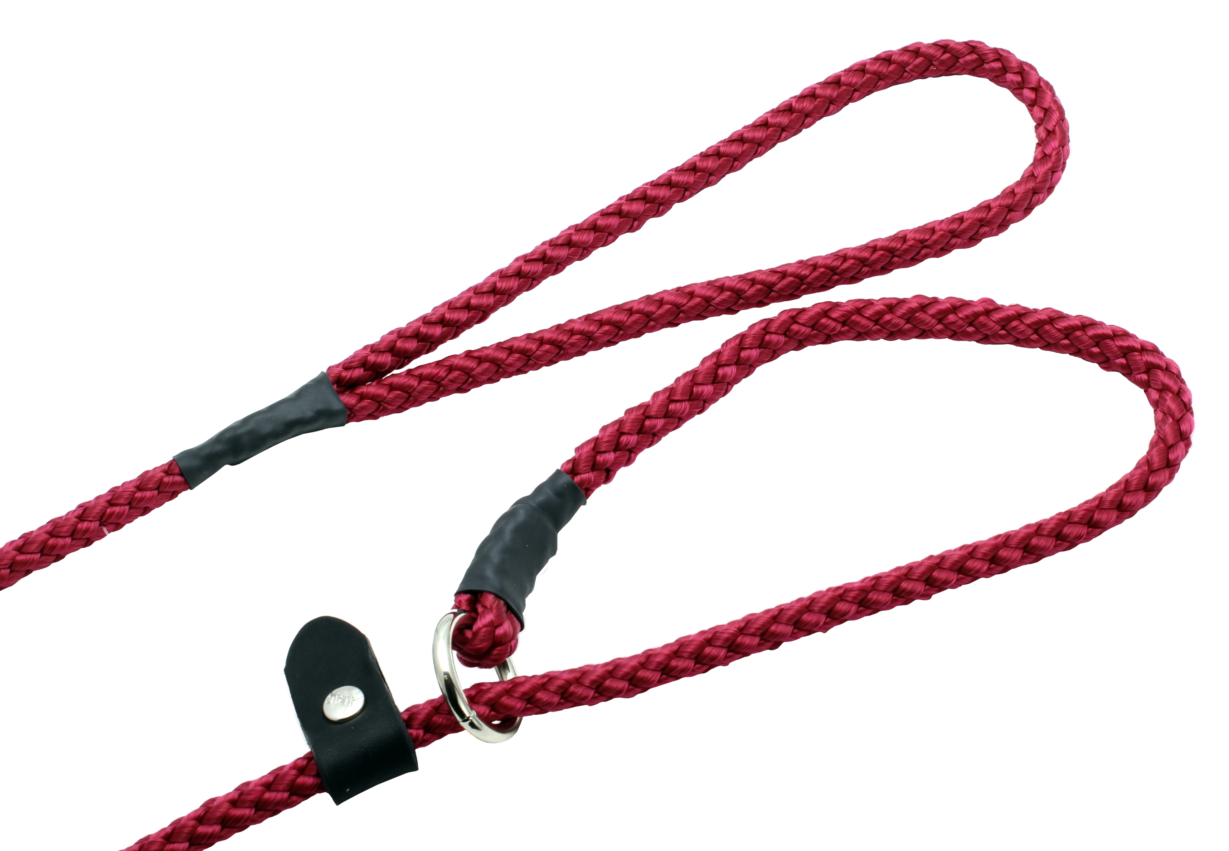 Alac Retrieverkoppel 180 cm - Vinröd