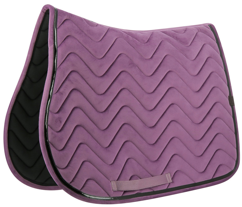 EQUITHEME 'Glossy' Schabrak Lila - Full size