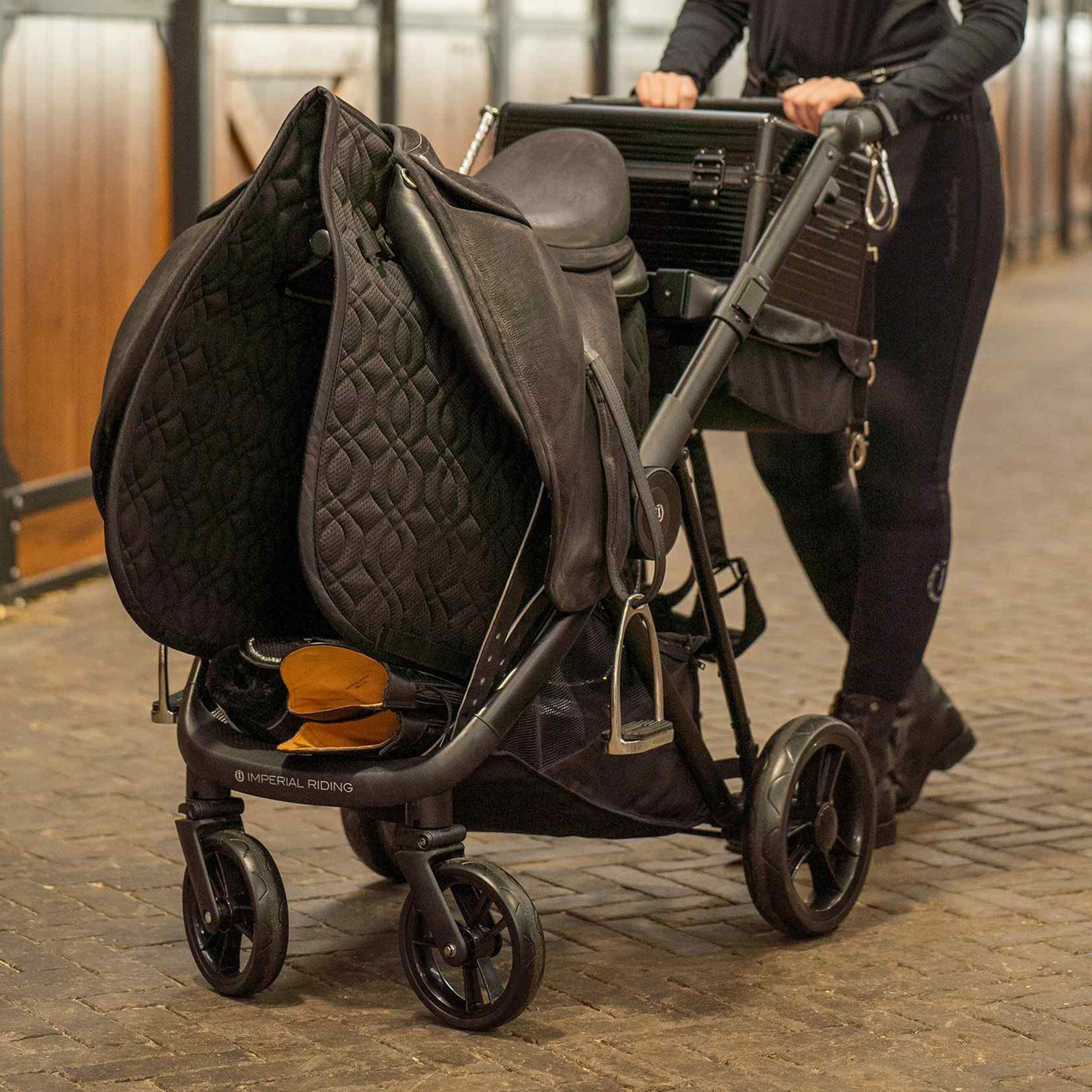Imperial Riding Saddle Caddy IRHCarry Light - Black 