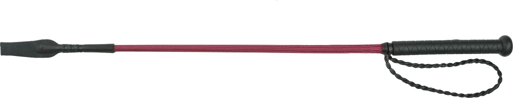 WHIP & GO Twist Ridspö Med Handtag Burgundy - 65 cm long