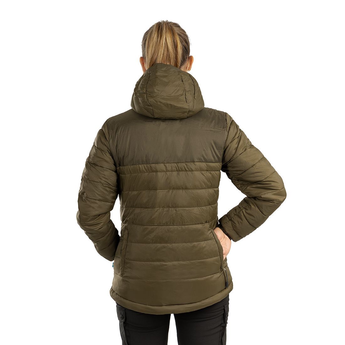 Arrak Outdoor Warmy Jacka Dam - Olive - 2