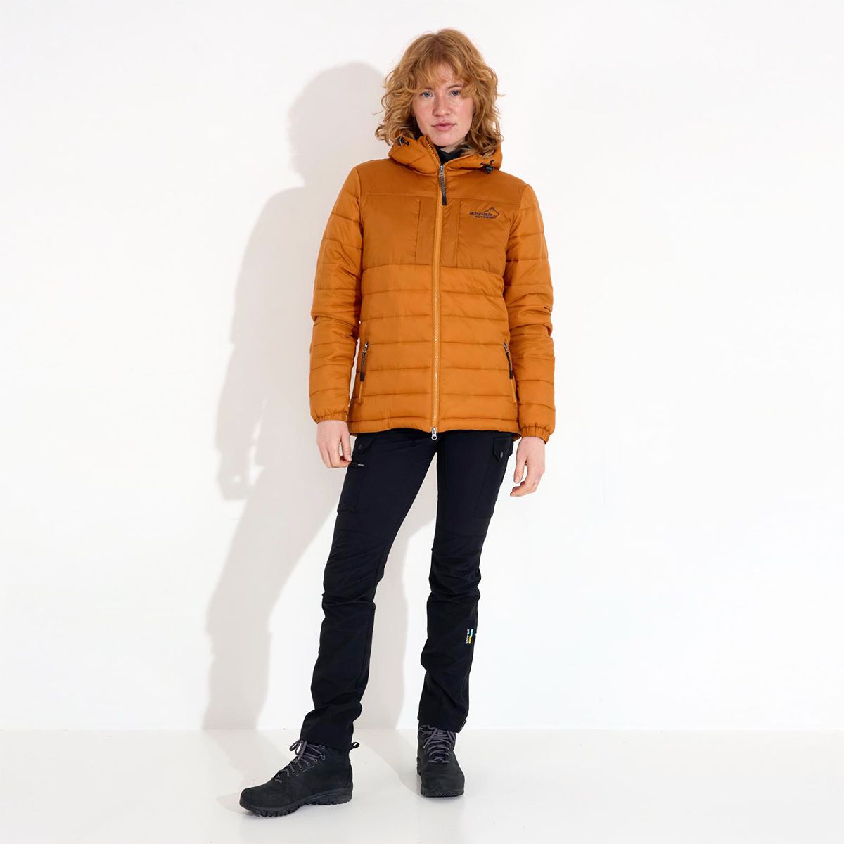 Arrak Outdoor Warmy Jacket Women - Gold - 2