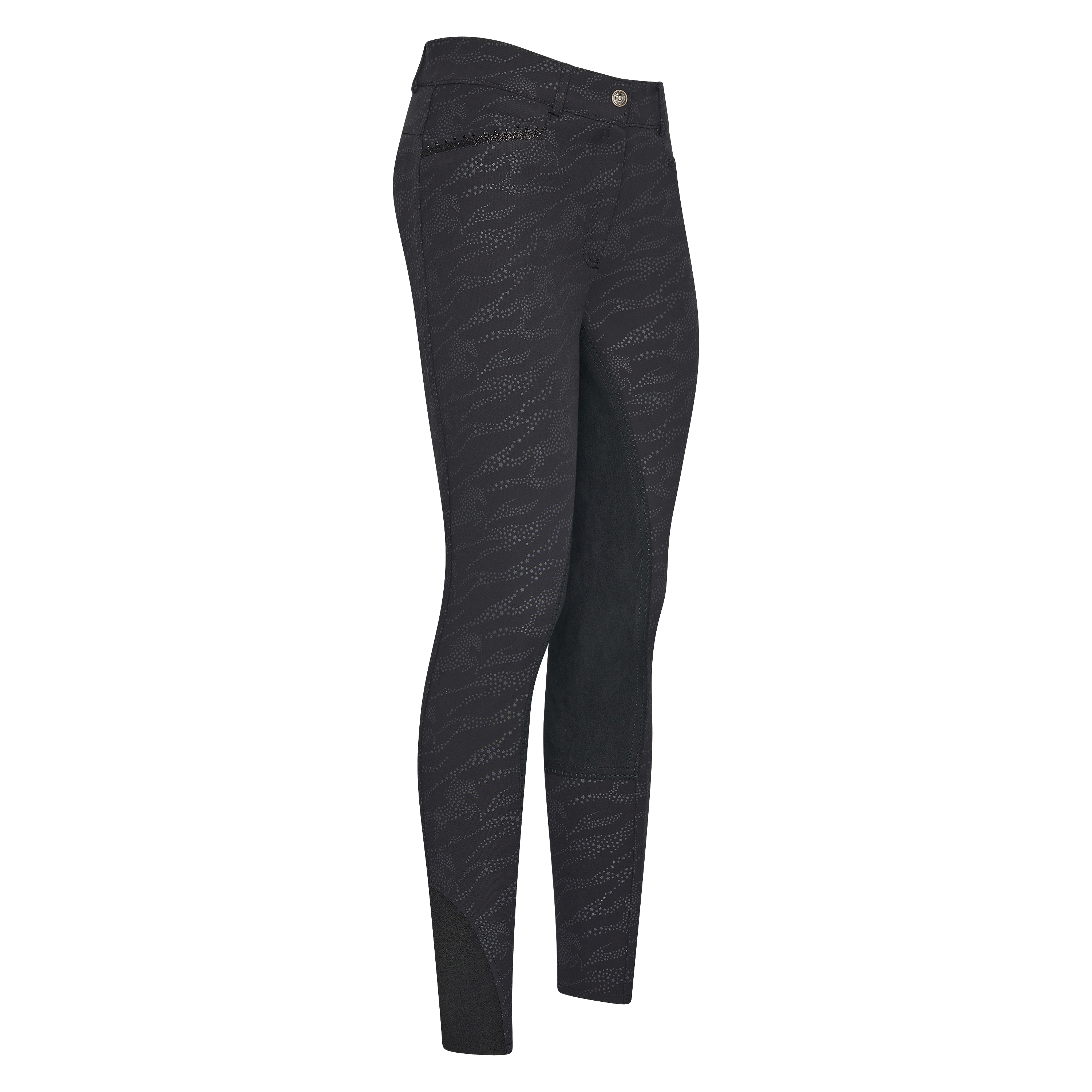 Imperial Riding Ridbyxor El Capone AOP Full Black zebra - 2