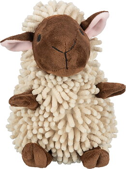 Jolly Paw Sheep, plush - Brown/White