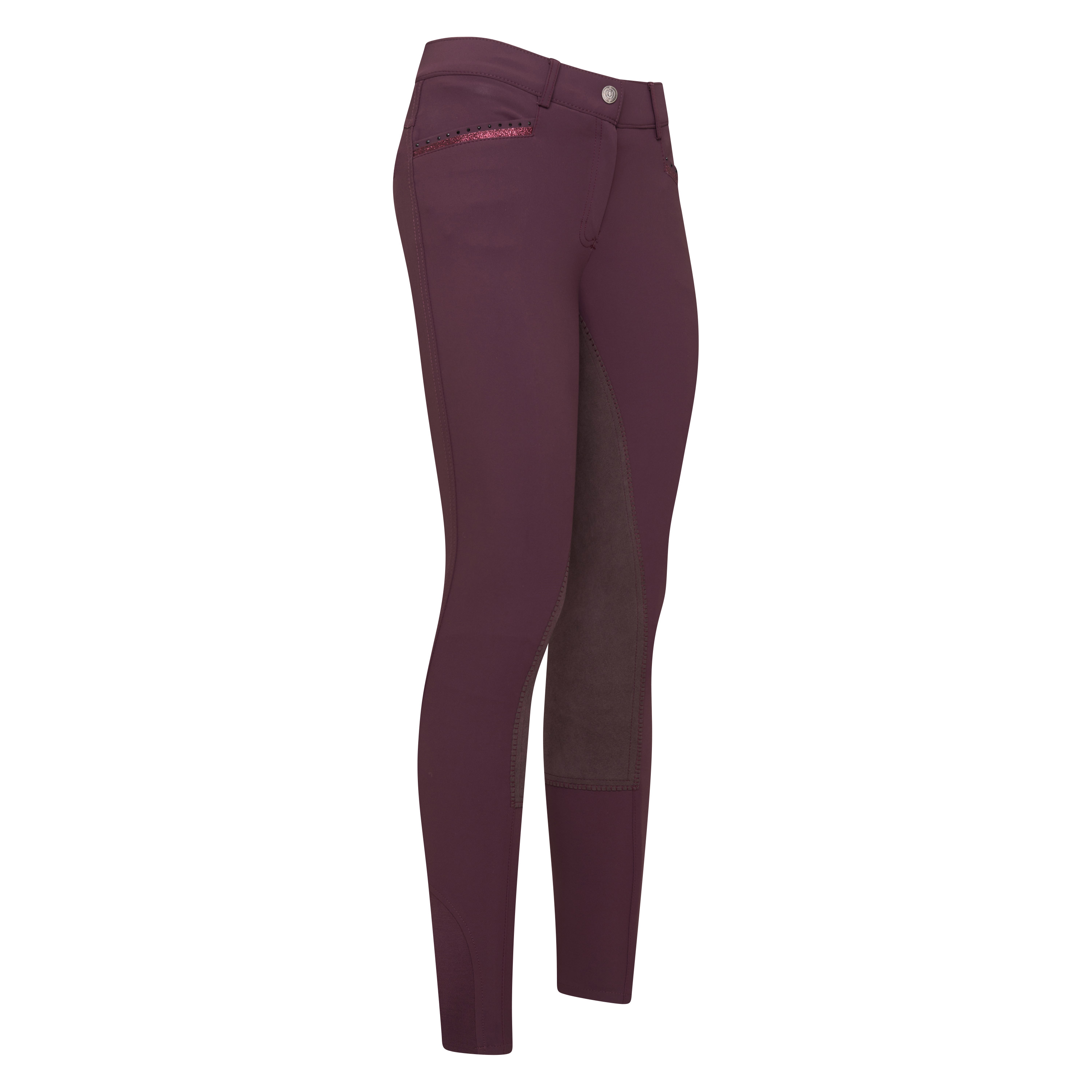 Imperial Riding Ridbyxor El Capone Full Bordeaux - 9