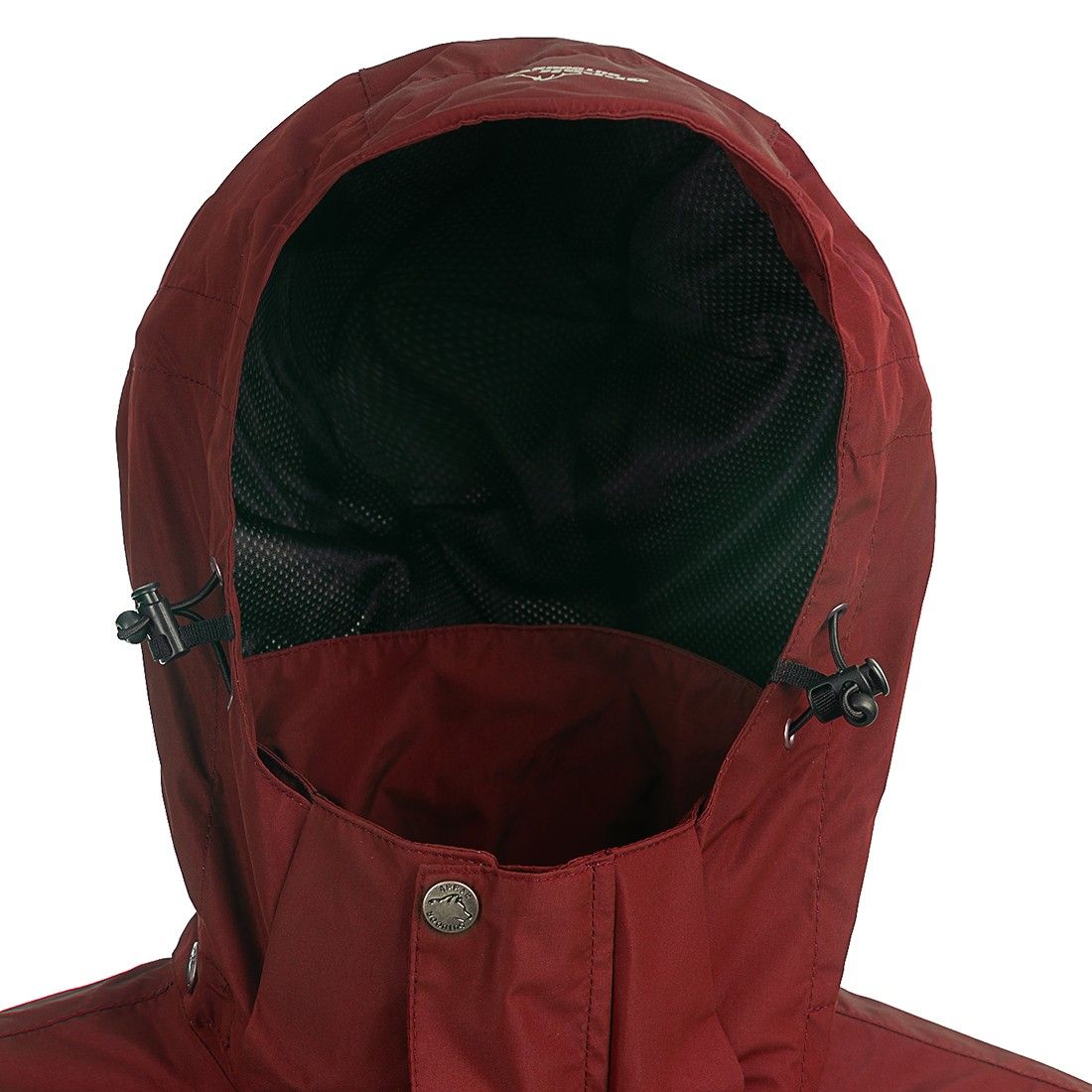 Arrak Outdoor Arrak Rain Jacket Men - DK Red - 4