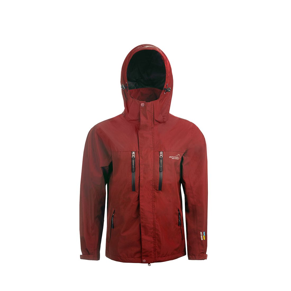 Arrak Outdoor Arrak Rain Jacket Men - DK Red
