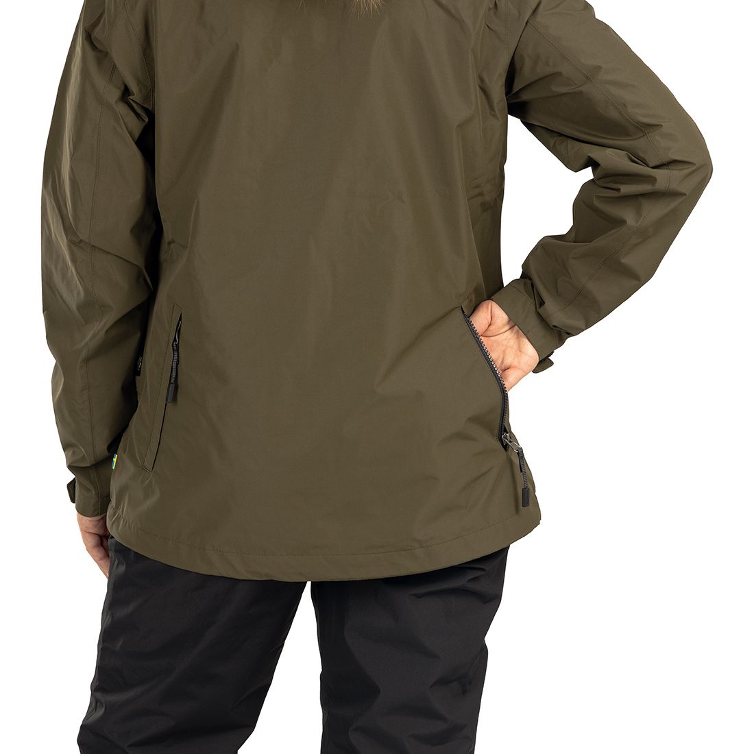 Arrak Outdoor Arrak regnjakke dame - oliven - 3