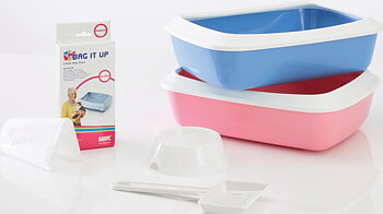 Savic Iris Starter Kit For Kittens   - Pink 43x31x12,5 cm