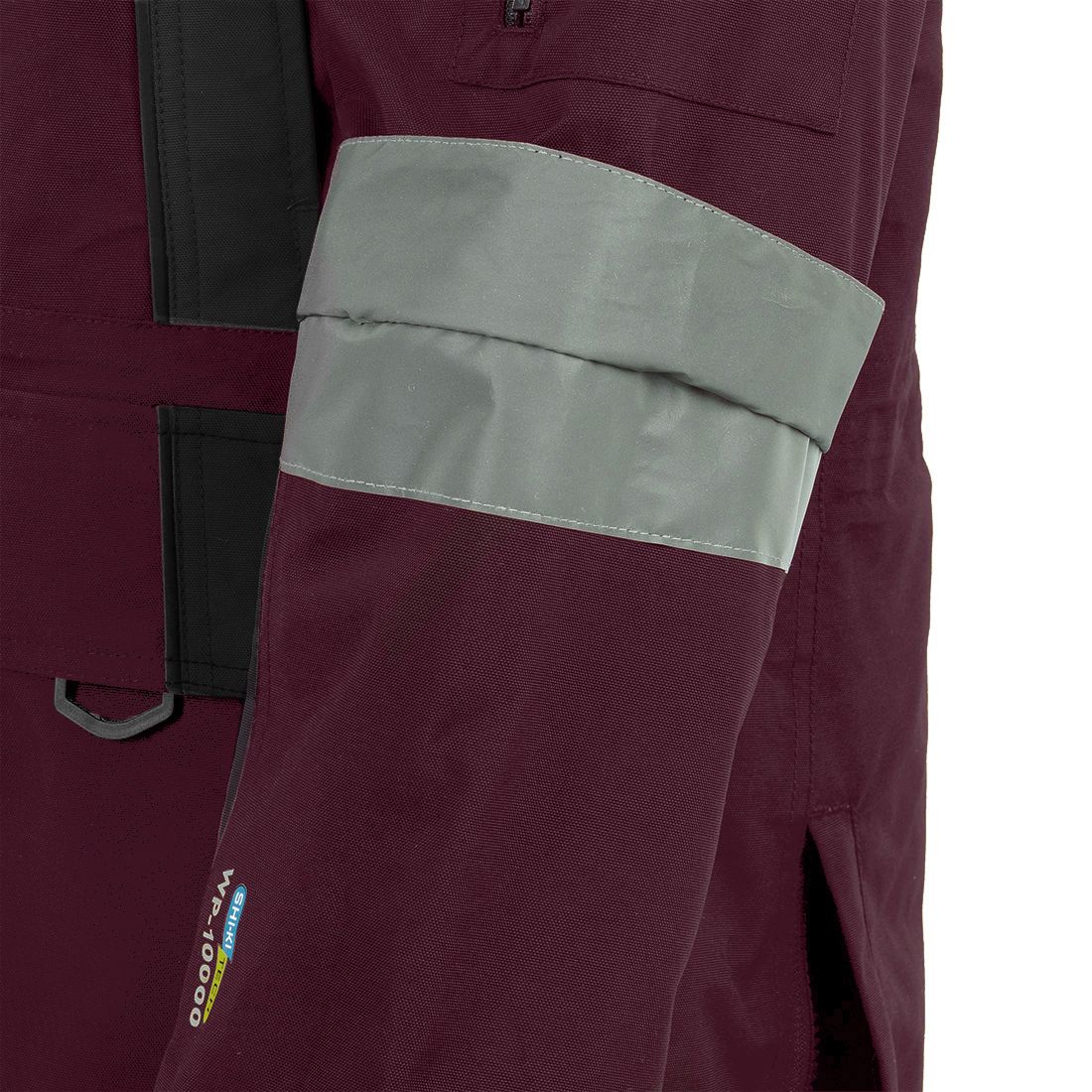 Arrak Outdoor Original jakke herre - Burgunder/svart - 5