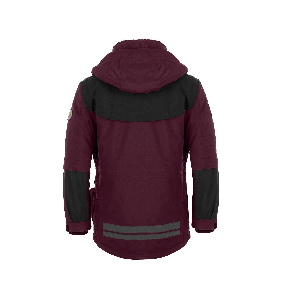 Arrak Outdoor Original jakke herre - Burgunder/svart - 3