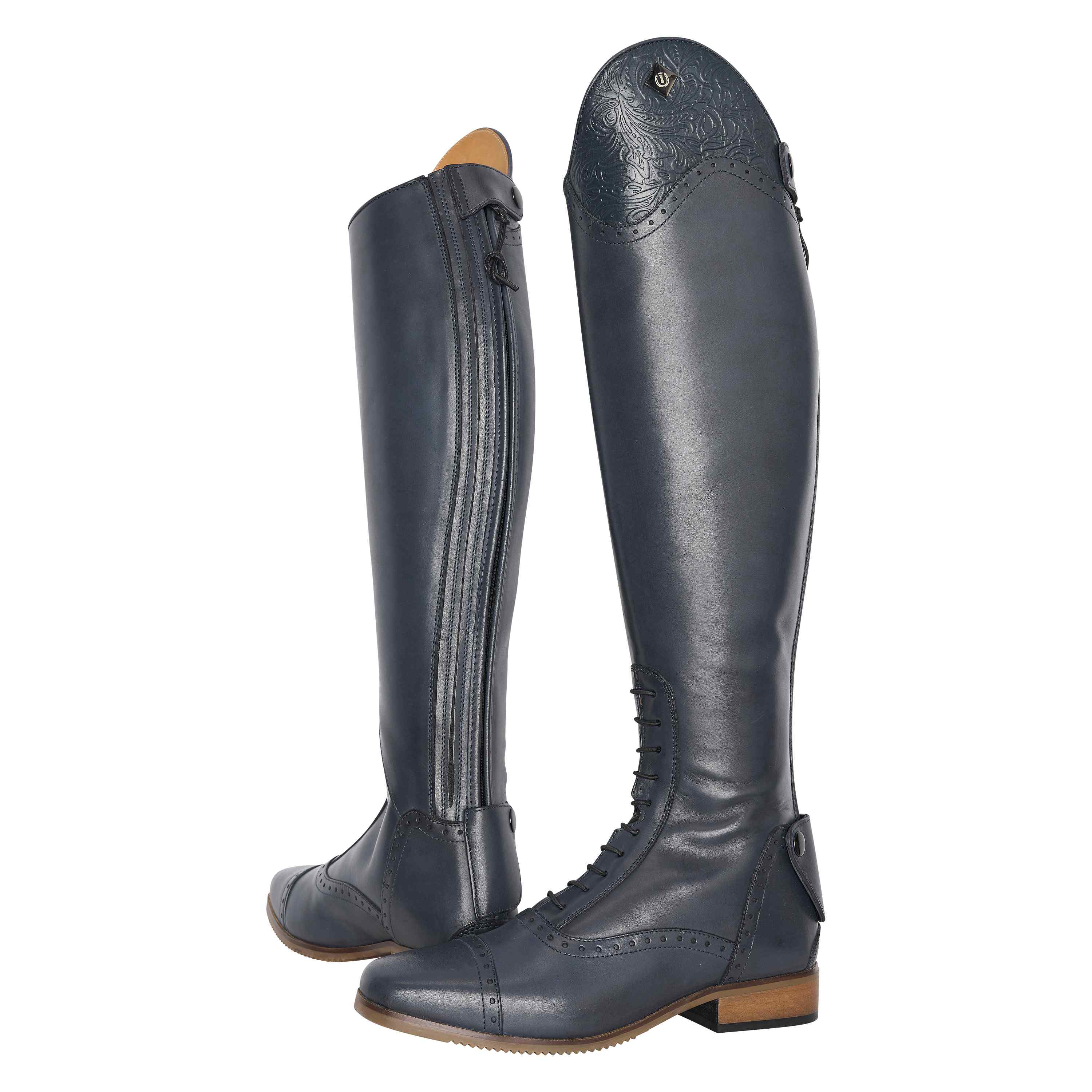 Imperial Riding Ratsastussaappaat Olania Long/Wide Navy-Flower - 4