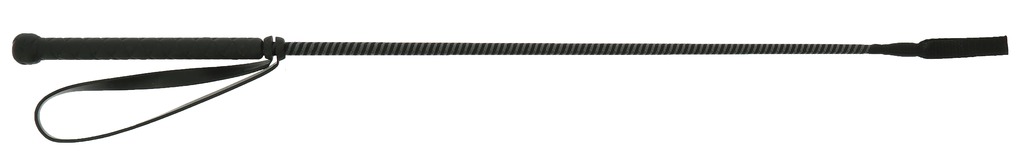 WHIP & GO 'New Six' Ridspö Svart/Silverfärgad - 65 cm long