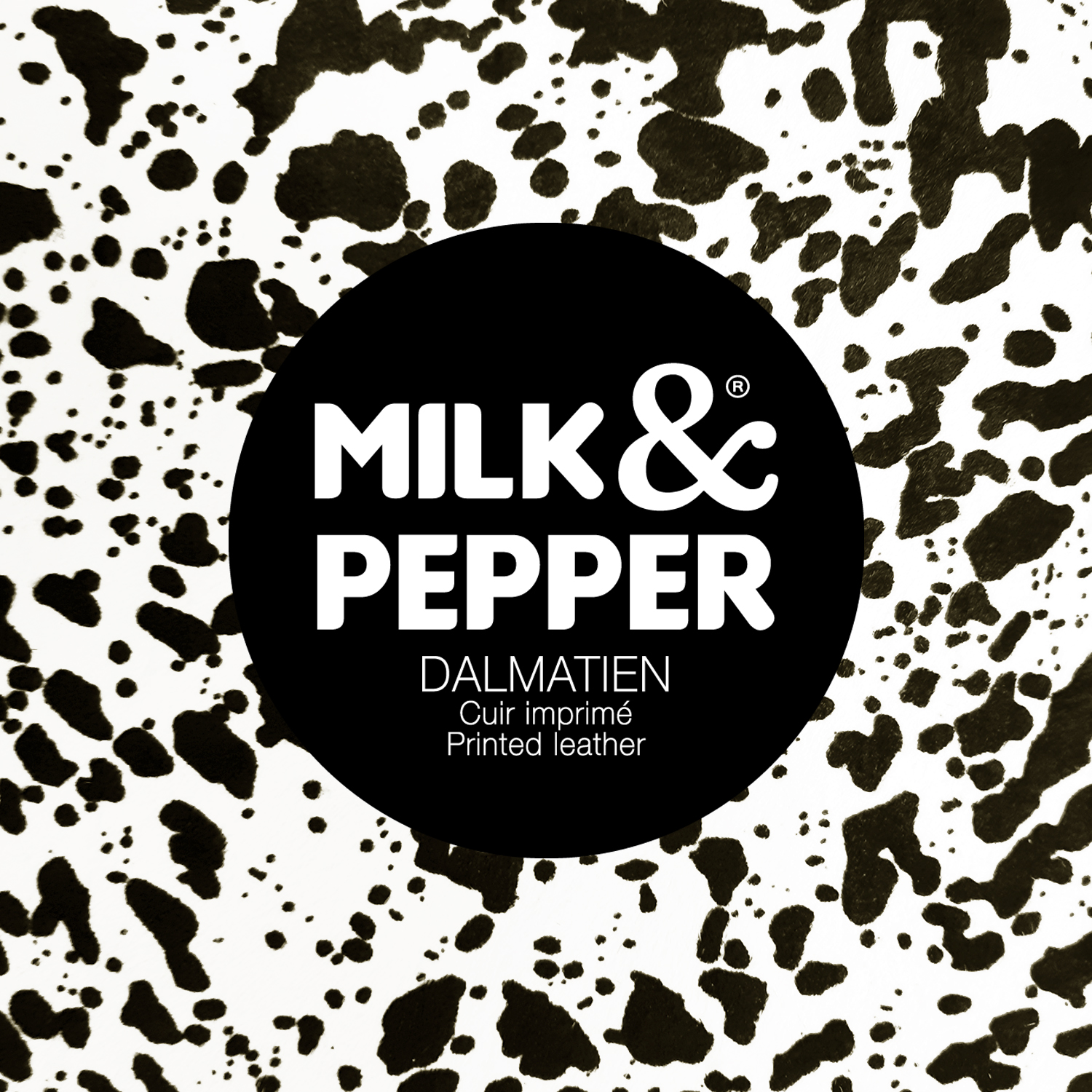 Milk & Pepper - Cat Collar Vegan Leather - Dalmatien Pattern - 2