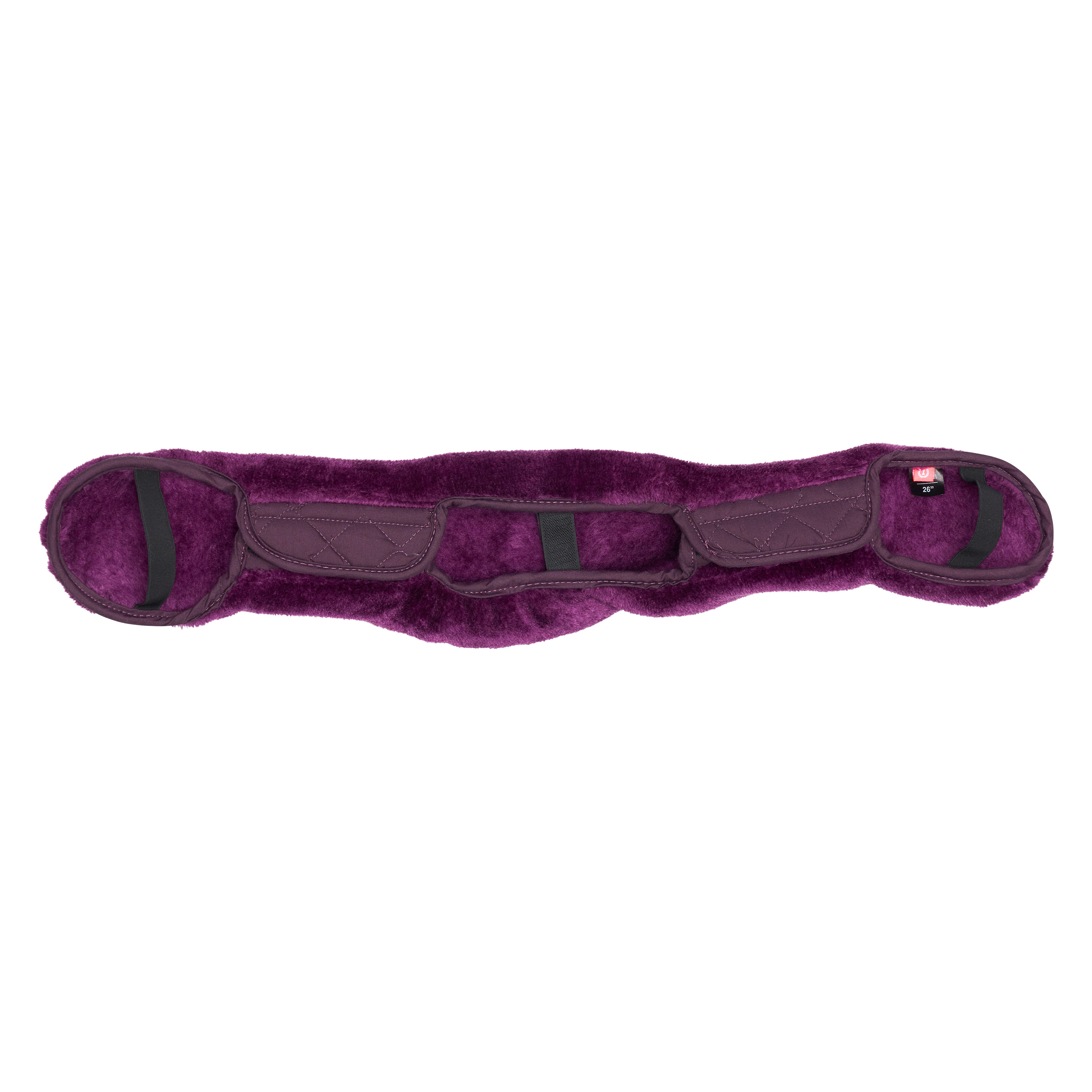 Imperial Riding Girth cover Fur Go Star Bordeaux - 3