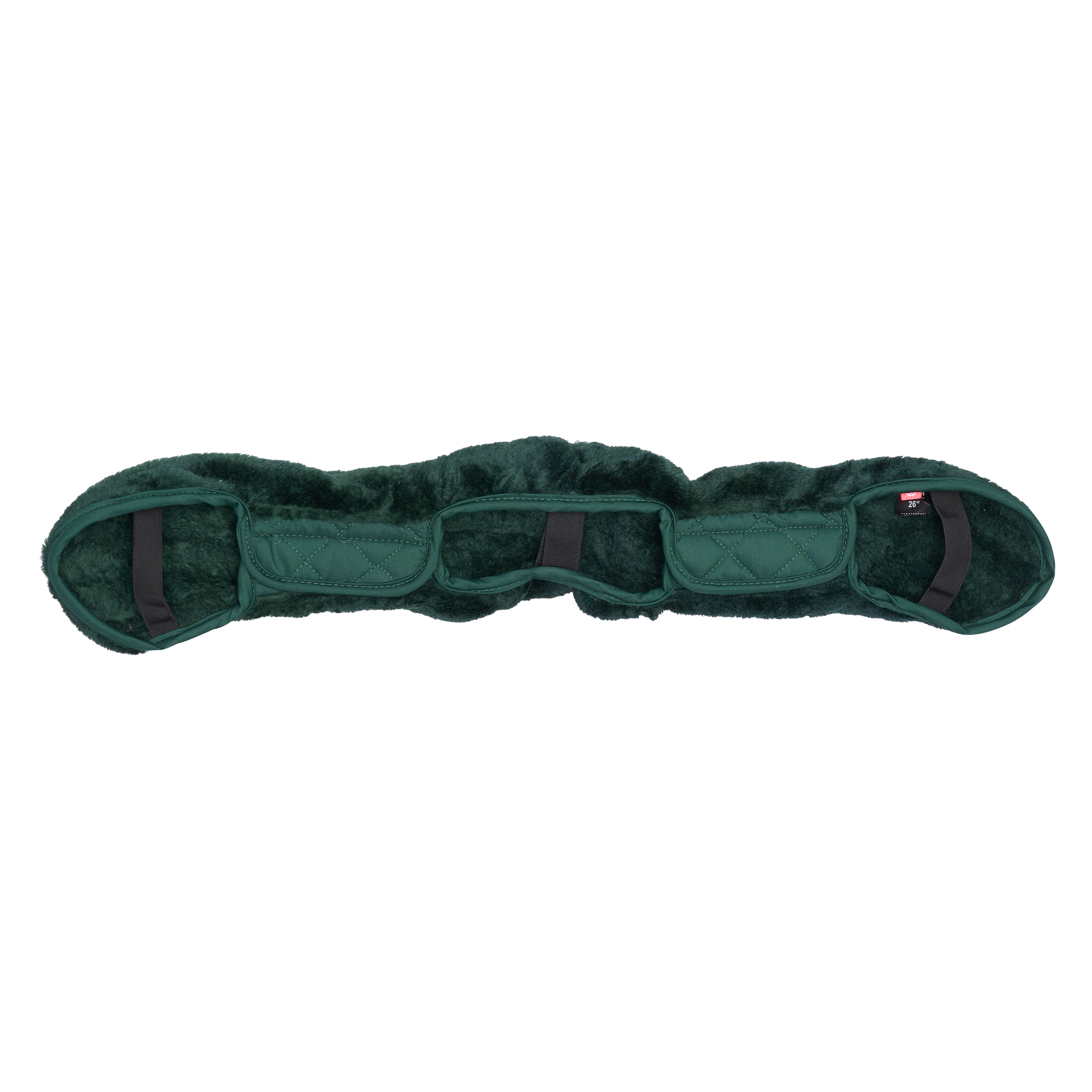 Imperial Riding Girth cover Fur Go Star Forest green - 2