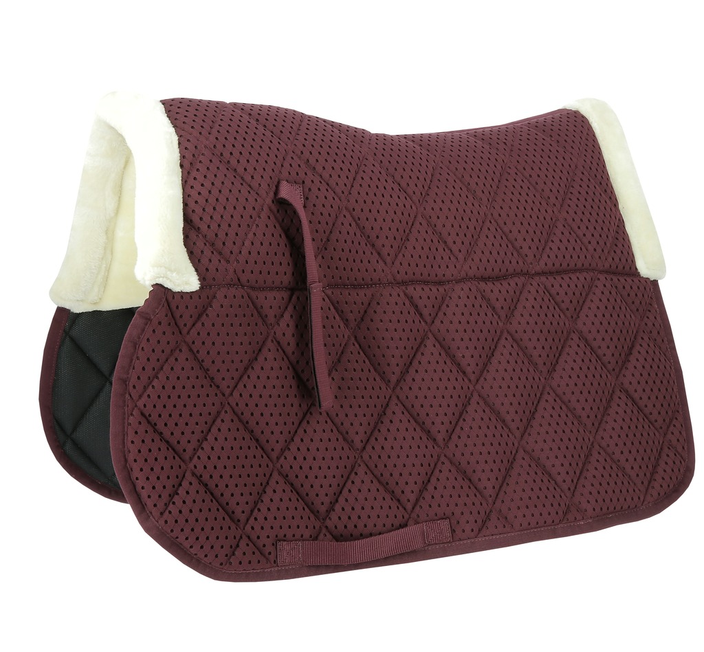 EQUITHEME 'Pro Air' Schabrak Burgundy - Full size