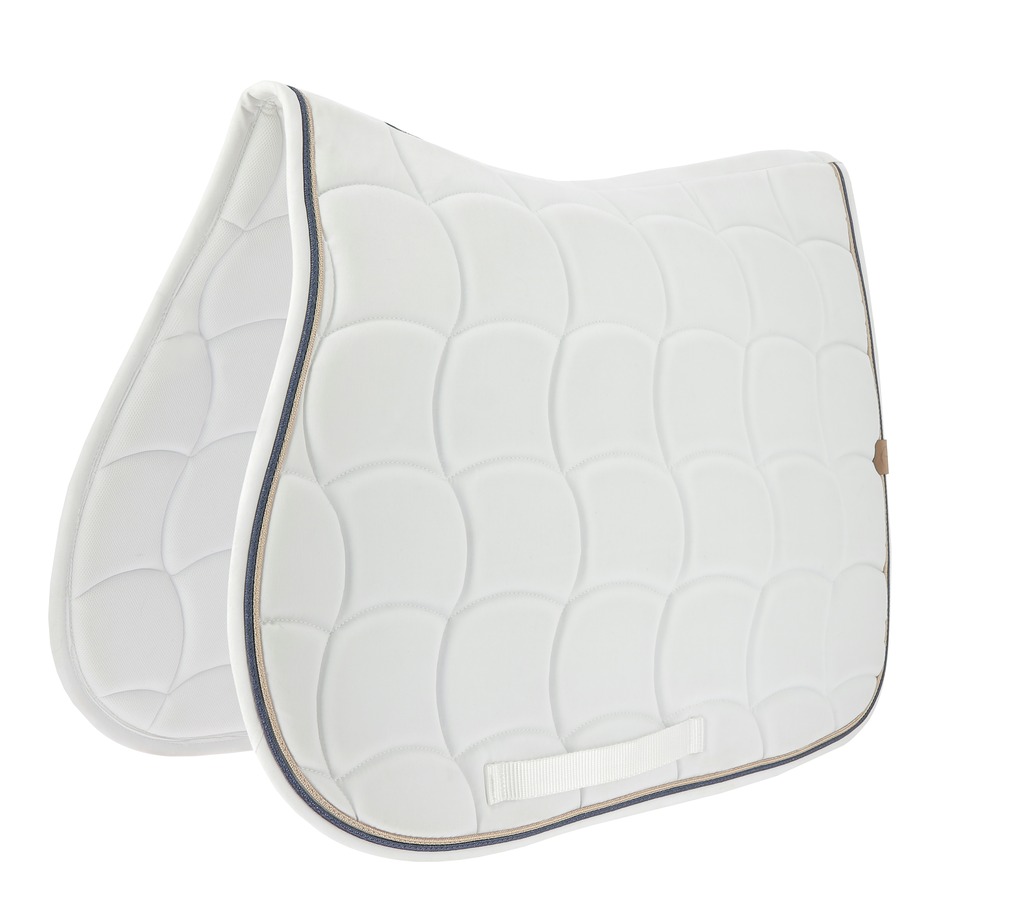 EQUITHEME 'Shiny' Schabrak Vit - Full size