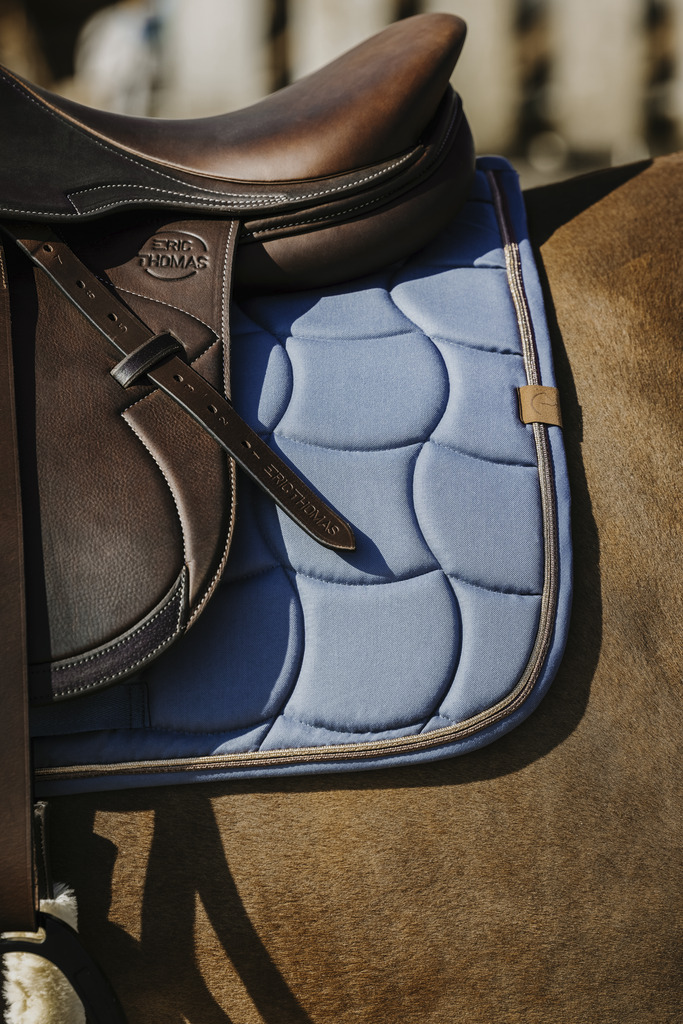 EQUITHEME 'Shiny' Schabrak Blå - Full size - 3