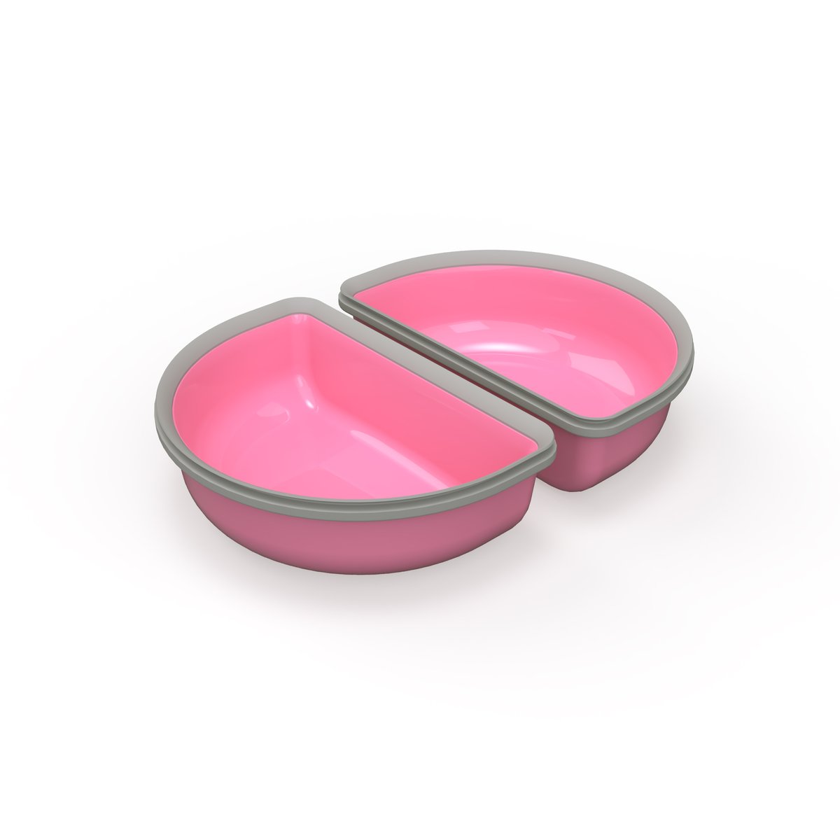 Sure Petcare Surefeed half bowl - 4 pcs. - Pink - 2