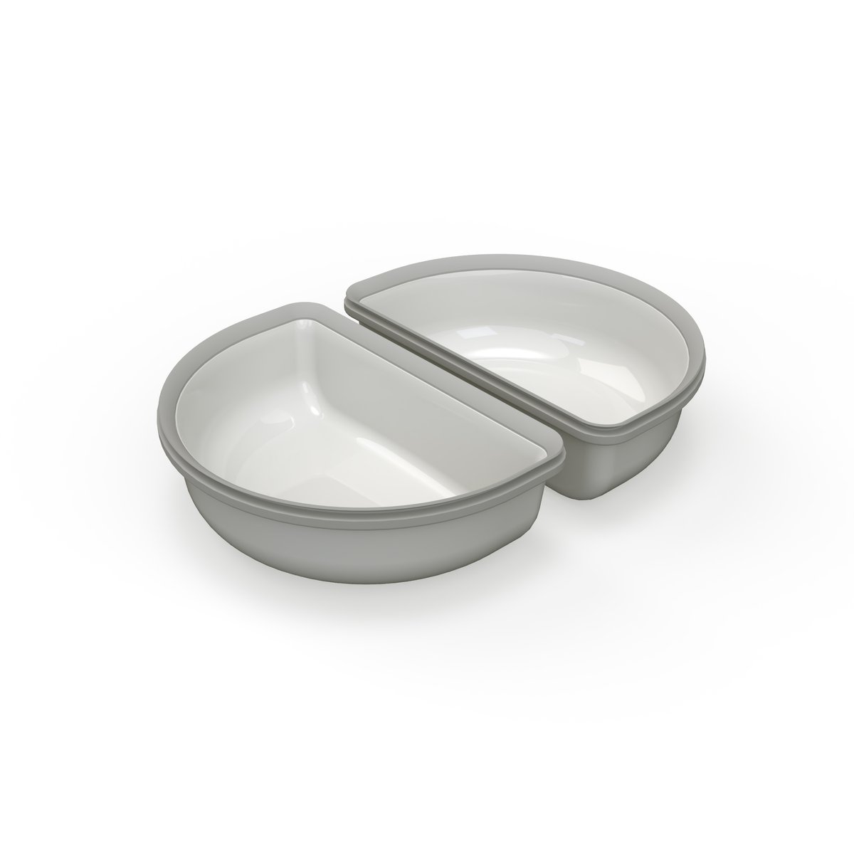 Sure Petcare Surefeed half bowl - 4 pcs. - Grey - 2