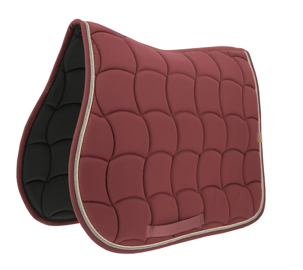 EQUITHEME 'Shiny' Schabrak Burgundy - Full size