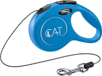 Flexi New Classic CAT Rollleine - Schnur - Blue