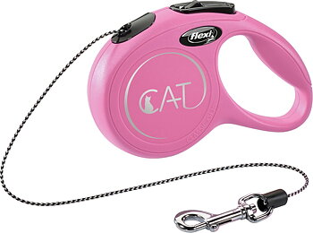 Flexi New Classic CAT Rollleine - Schnur - Pink