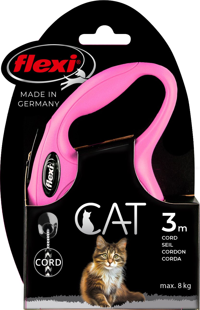 Flexi New Classic CAT Rollleine - Schnur - Pink - 2