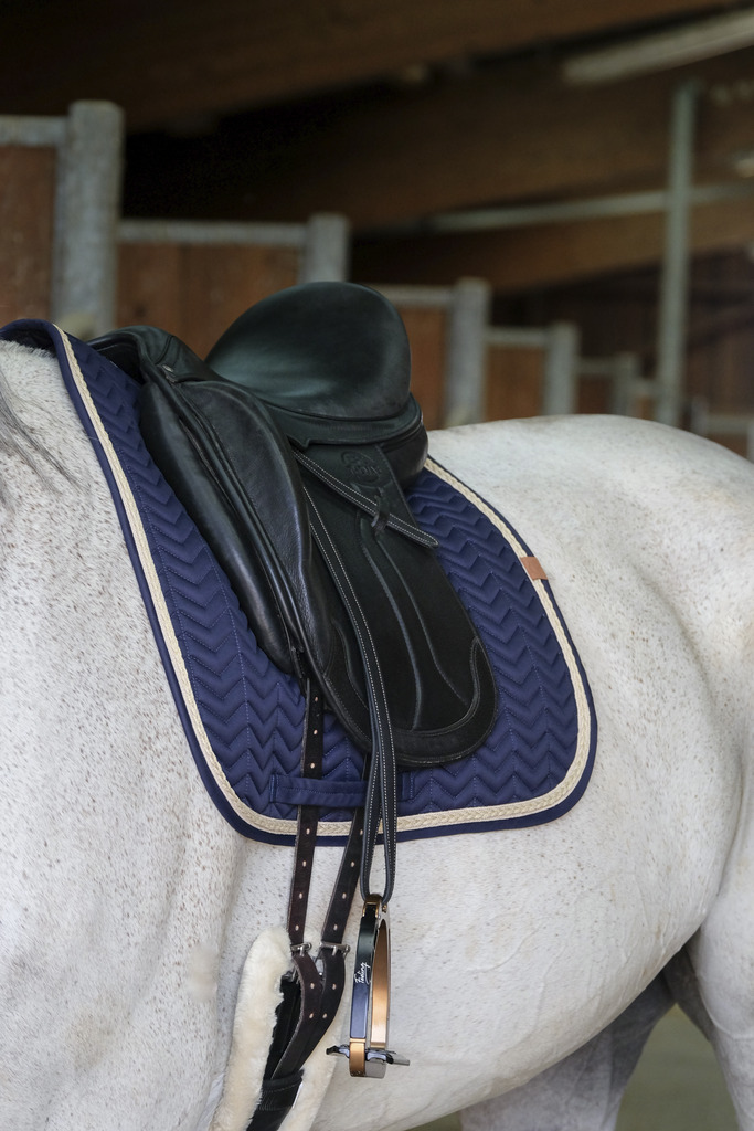 EQUITHEME 'Softy' Schabrak Navy (Full)