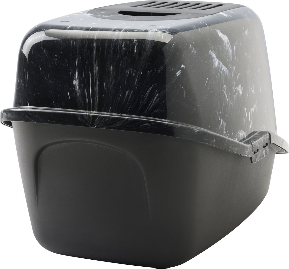 Savic SAVIC Nestor Marble Katzentoilette - Black/White - 3
