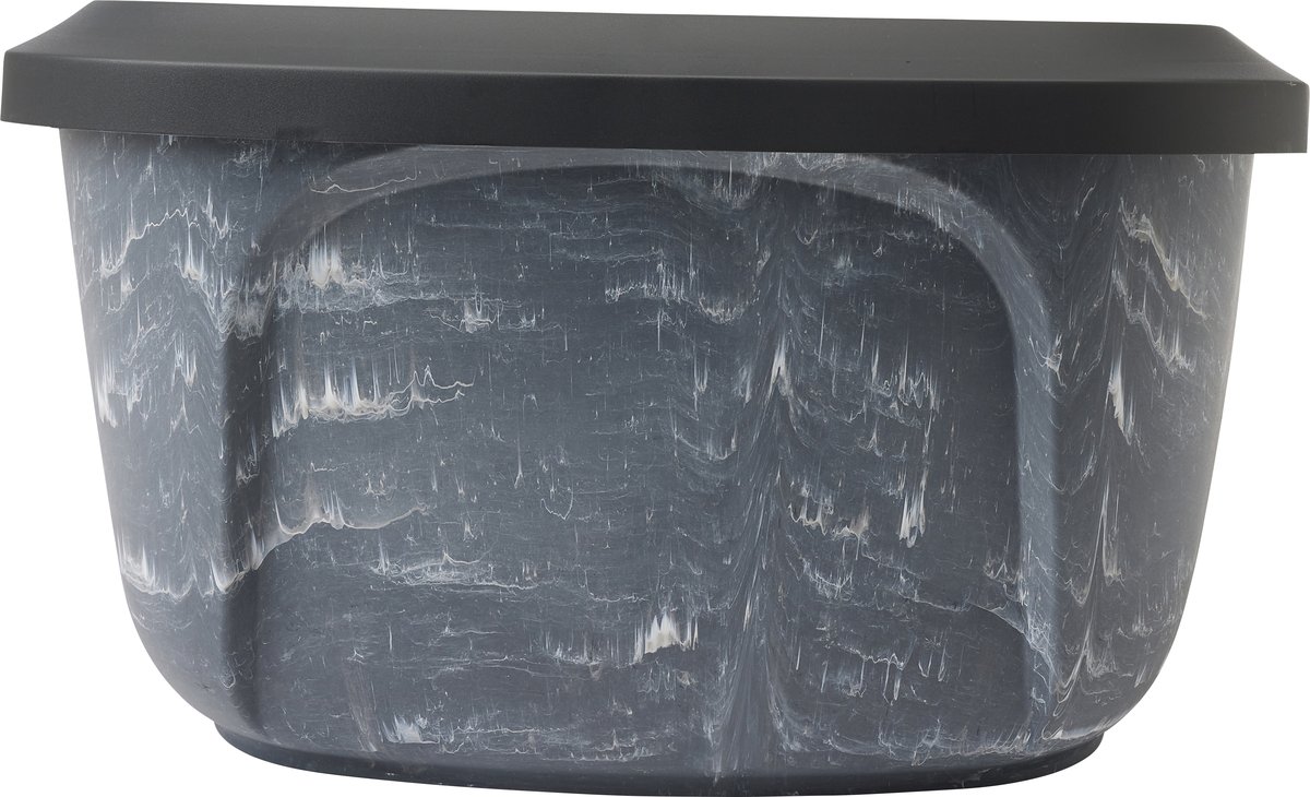 Savic Aseo Jumbo Katzentoilette - Anthracite/anthracite white - 4