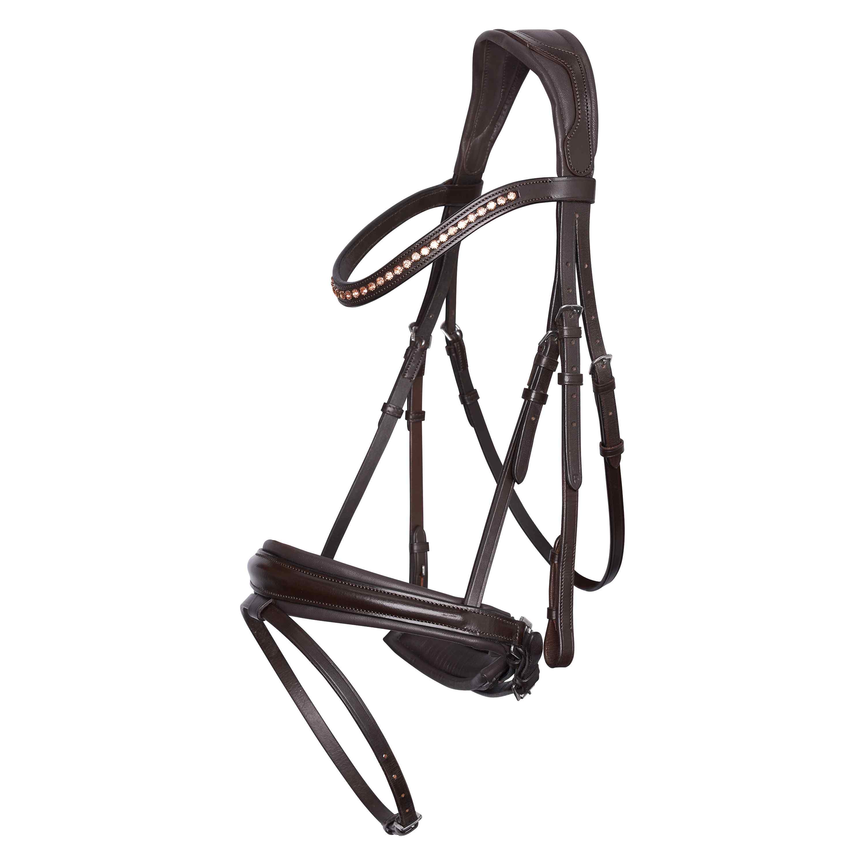 Imperial Riding Bridle Fria Brown - 3