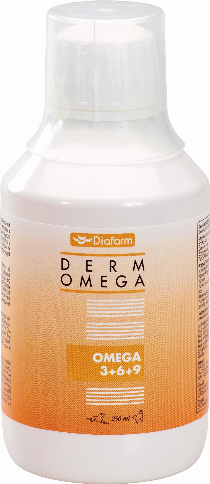 Diafarm Omega 3+6+9 Kompletteringsfoder 250 ml