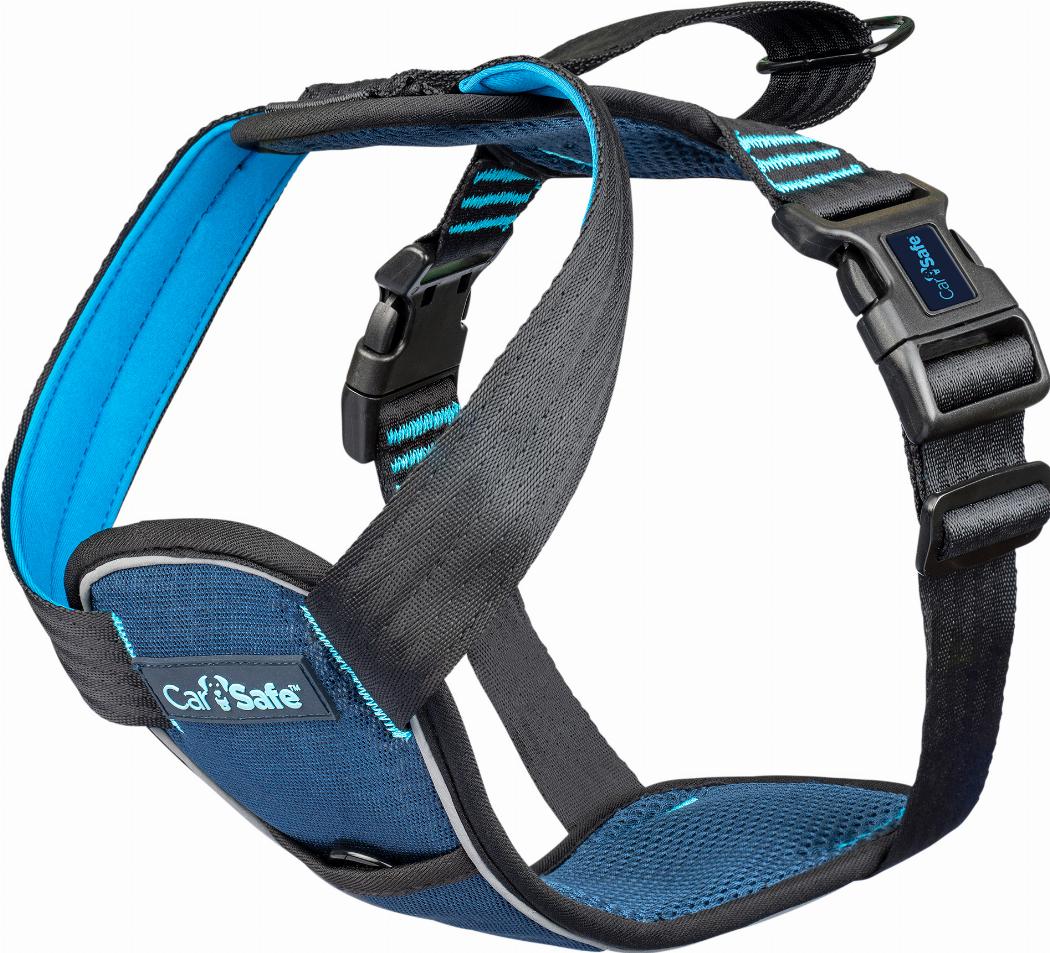 CarSafe Krocktestad Hundsele - Blå (L)