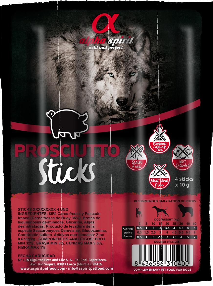 AlphaSpirit Sticks Prosciutto