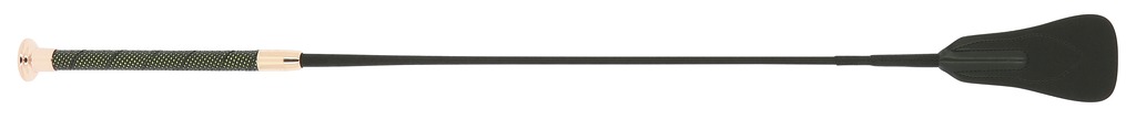 WHIP & GO Soft Picot Riding Crop Ridspö Svart/Grön - 65 cm long