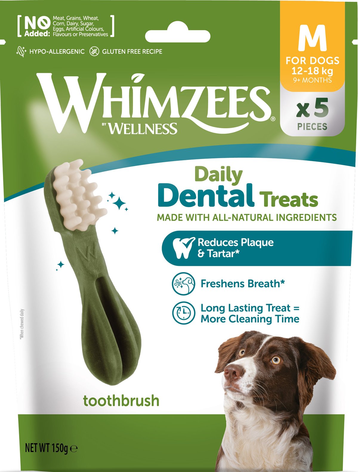 Whimzees Toothbrush Medium