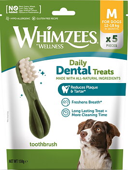 Whimzees Toothbrush Medium