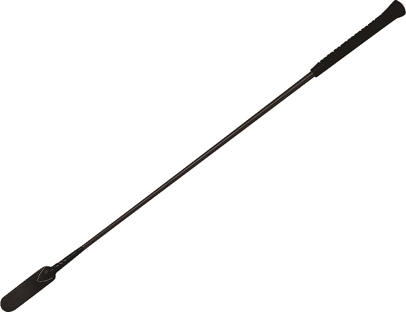 WHIP & GO Australienskt Långt Galoppridspö Svart - 74 cm long