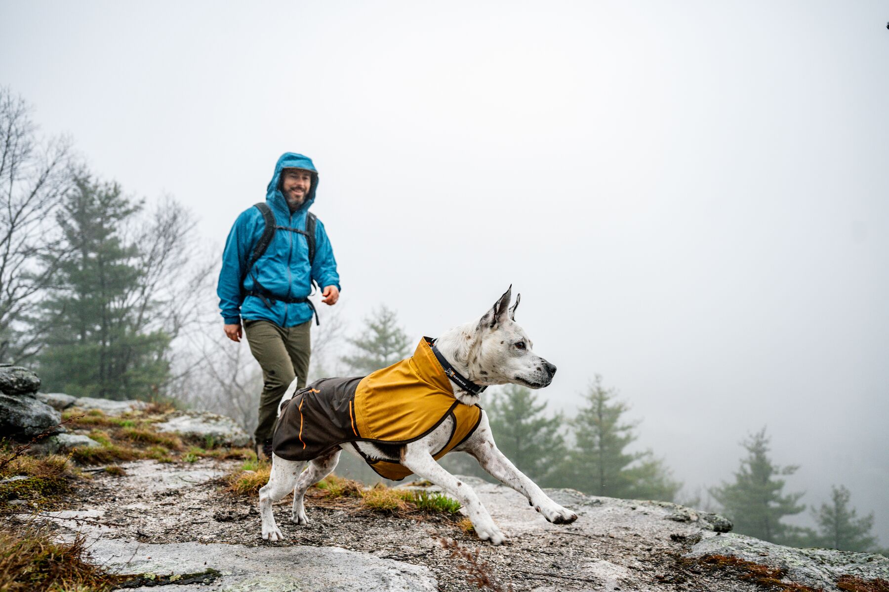 Ruffwear Sun Shower Regntäcke - Earth Brown - 16