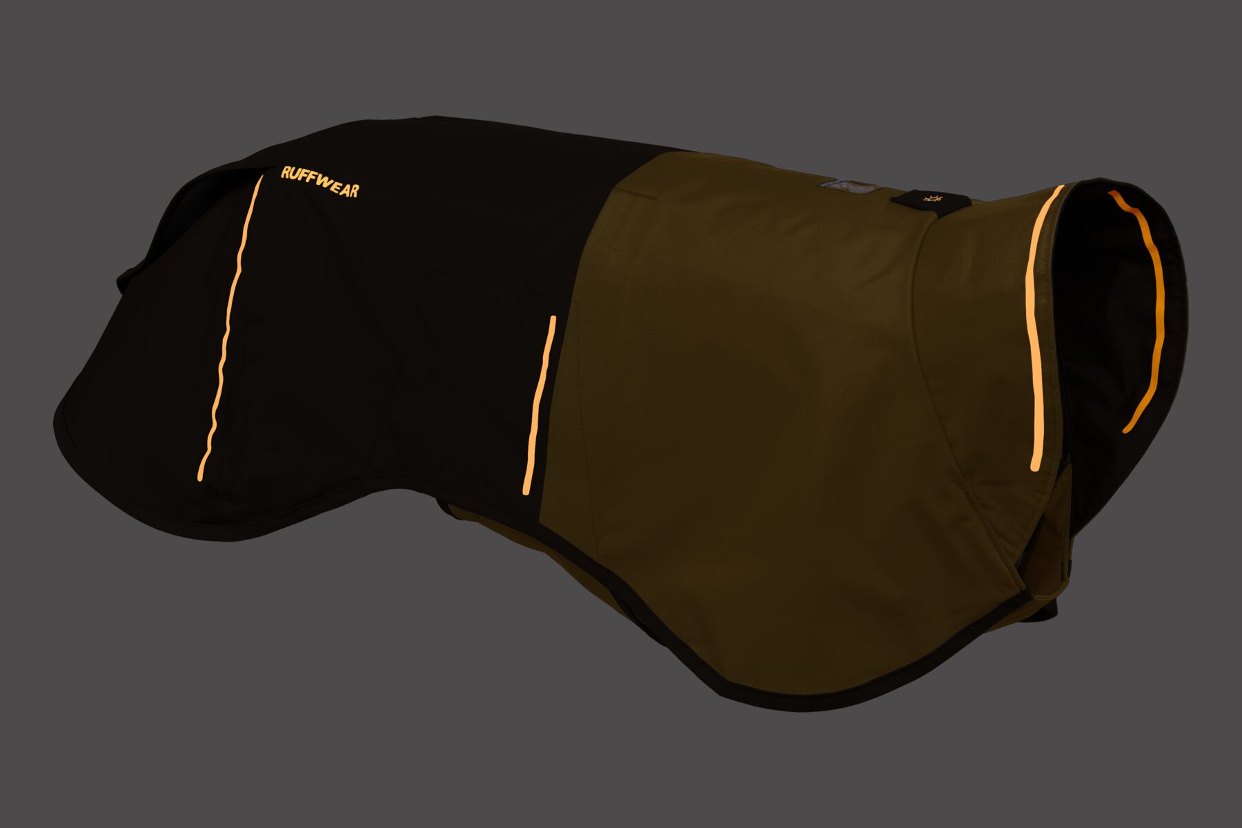 Ruffwear Sun Shower Regntäcke - Earth Brown - 6