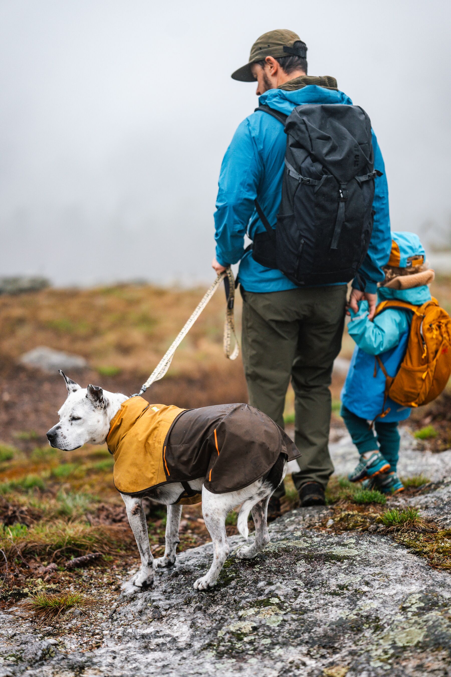 Ruffwear Sun Shower Regntäcke - Earth Brown - 15