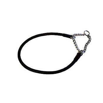 Soft Sewed Cut off in Half Leather - Black