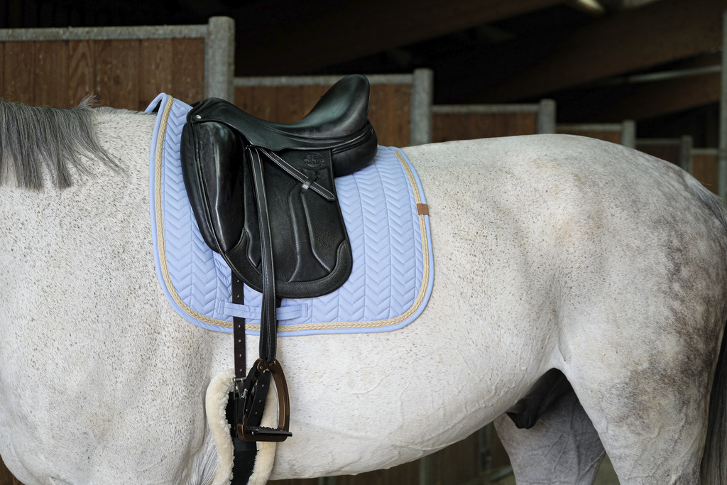 EQUITHEME 'Softy' Schabrak Ljusblå - 3